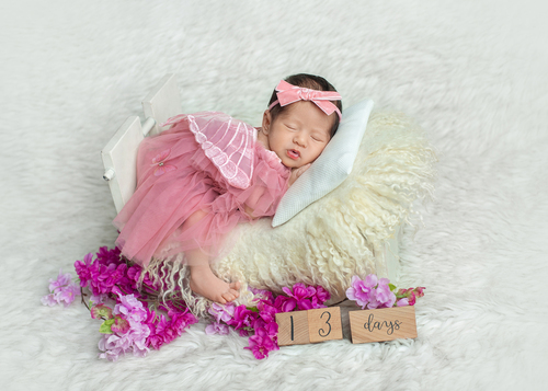 Ньюборн позировка